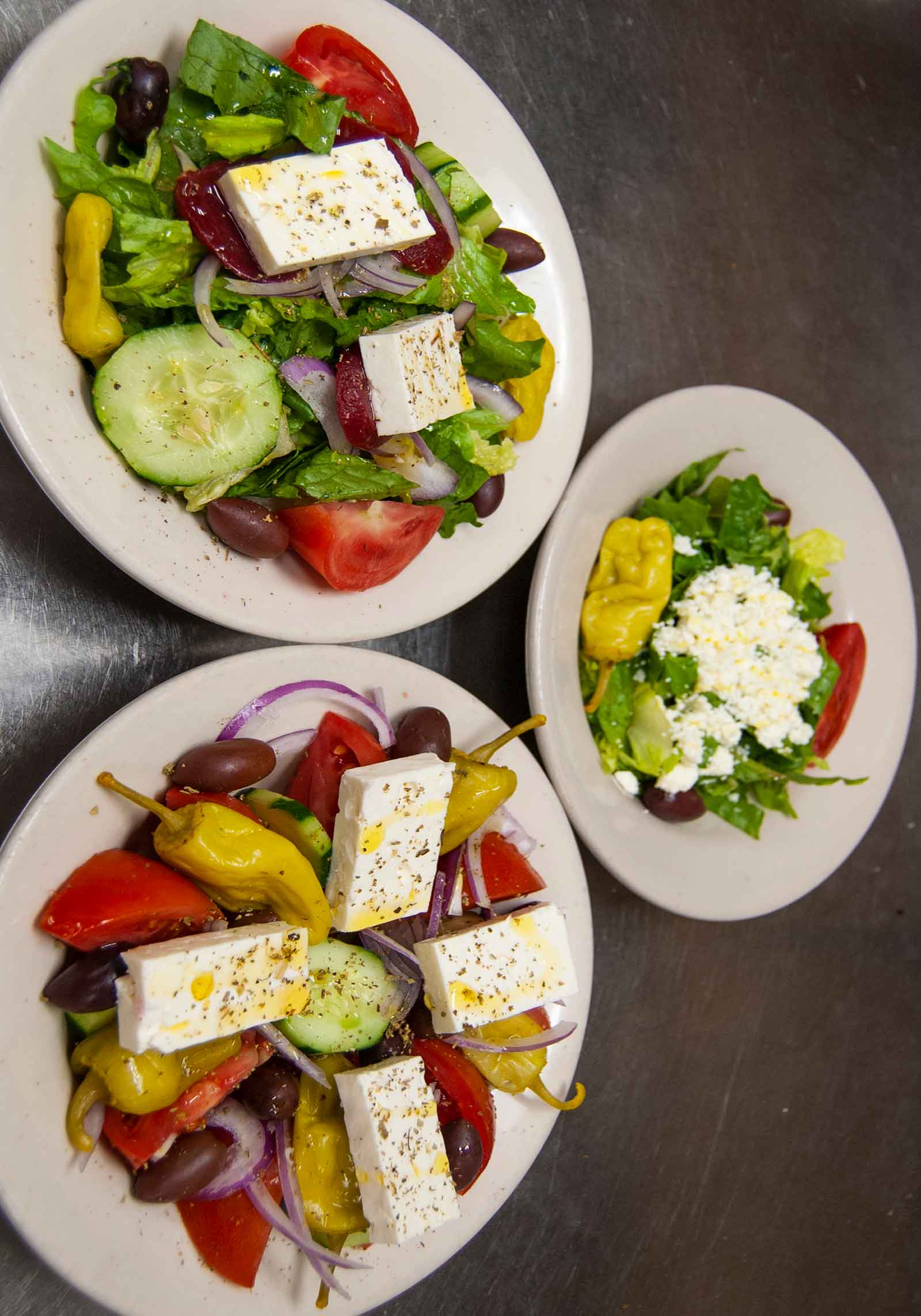 greek salads